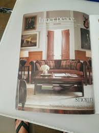 Is The Universe Trying To Tell Us Something Stickley Ad In This Month S Architectural Digest Ennis Fine Furniture Has St Fine Furniture Stickley Furniture