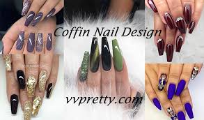 Stunning coffin nails designs with different color shades for inspiration. 50 Eye Catching Coffin Nail Designs You Will Love In 2021 Vvpretty Com
