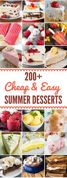 The 25 best desserts for a crowd ideas on pinterest. 200 Cheap And Easy Summer Desserts Easy Summer Desserts Cheap Desserts Summer Desserts