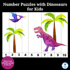Get your math skills ready because this one is all numbers. Number Puzzles With Dinosaurs For Kids Jdaniel4s Mom