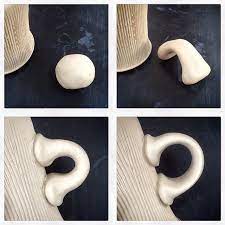 For Those Who Have Asked About How I Make My Handles, A Little Step By  Step. Weigh, Pinch, Attach, And Pull. I Taug… | Clay Ceramics, Ceramic  Pottery, Pottery Mugs