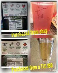 People Are Making Fake Iaso Tea Our Tea Is Never Red Look Top Package Was Bought On Ebay Bottom Is Our Actual Tea Your Health Is Imp Iaso Tea Tea Facts
