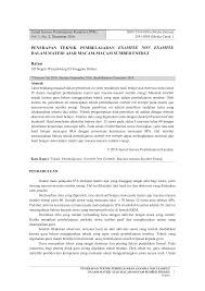 Penerapan Teknik Pembelajaran Example Non Example