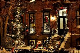 400 willow ave, hoboken, nj 07030 telephone: Brownstone In Hoboken Nj This Looks Like My House On Garden Street Billgoode Com Christmas Town Cozy Christmas Brownstone