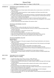 If you have any dmca. Financial Business Analyst Resume Samples Velvet Jobs