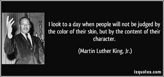 Quotes Martin Luther King Of Skin Color Quotesgram