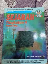 Pihak sekolah boleh memuat turun atau membuat salinan 'softcopy' buku teks yang berkaitan untuk digunakan samada di dalam kelas, makmal komputer dan sebagainya. Buku Teks Sejarah Tingkatan 4 Textbooks On Carousell