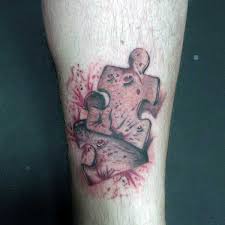 The enigma, born paul lawrence, is a performer, an actor and a musician. 70 Puzzle Piece Tattoo Designs For Men Inquisitive Mind Ink
