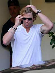 De acteur is anno 2021 bekend van thor, star trek, the avengers, blackhat, in the heart of the sea. Hemsworth News On Twitter Chris Hemsworth Out In Los Angeles Shows Up New Tattoo Http T Co F52pagpzkf