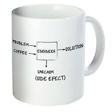 Strong, ceramic construction, 100% pure white ceramic. Geek Funny Engineer Coffee Mug Problem Coffee Engineer Solution Sarcasm Coffee Mugs Cups Ceramic Creative Joke Saying Gifts 11oz Mugs Aliexpress