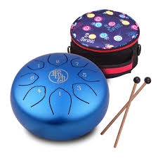 Drum sheet music free download in this page you can find all the drum sheets corresponding to the online basic and advanced video drum lessons, available in pdf format.pdf sheets download is free. 6 Inch Steel Tongue Drum Handpan Drum 8 Notes C Key Percussion Instrument With Mallets Drum Bag Buy From 72 On Joom E Commerce Platform