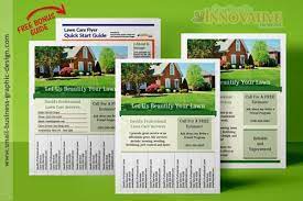 Professional Lawn Care Business Flyer Templates That Are Customizable And It Comes With A Helpful Guide F Lawn Care Business Business Flyer Templates Lawn Care