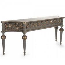 Symphonic Ornate Gray Console Table Gray Console Table Coffee Table French Console Table