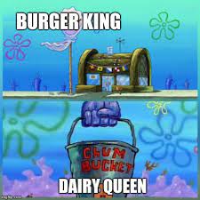 Maybe you would like to learn more about one of these? Krusty Krab Vs Chum Bucket Meme Imgflip