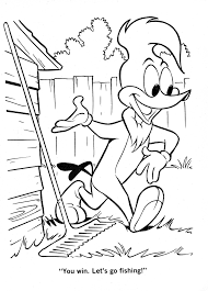 Woody Woodpecker Coloring Book Page 9 Vintage Coloring Books Coloring Books Woody Woodpecker