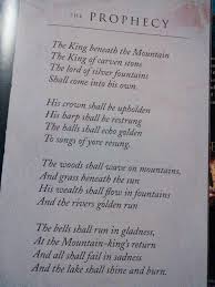 Three Rings For The Elven Kings Under The Sky Poem The Prophecy Line Of Durin The Hobbit The Hobbit Lord Of The Rings Jrr Tolkien