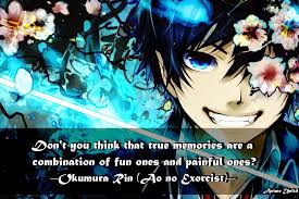 Check spelling or type a new query. My Anime Review Ao No Exorcist Quotes