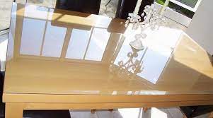 Right now, while my teenage son still uses the dining table regularly for projects (including glue guns.), the dining table is being protected with a pad and table cloth. Gleaming Glass Top To Protect Wood Table Magnificent Glass Top To Protect Wood Table 49 About Re Dining Table Protection Glass Kitchen Tables Glass Top Table