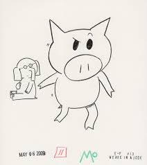 Each page has one or two simple sentences to teach about print awareness. Piggie Checks Out The Reader R Michelson Galleries