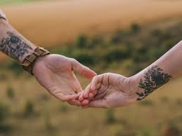 This is an image or inscription divided into two parts, applied to the bodies of lovers. Couple Tattoo Designs Best Couple Tattoo Designs For Valentine S Day 2018 Vogue Vogue India