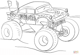 Good day folks , our most recent coloringimage which you canhave some fun with is monster jam grave digger coloring pages, published under monster jamcategory. Megalodon Monster Truck Coloring Novocom Top