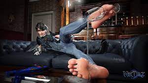 Bayonetta's talented but deadly feet [Bayonetta] (Necdaz91) : r/rule34feet