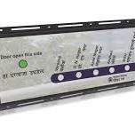 36.6" Dynamic Route Map Display for Trains and Metros
