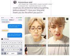 Jealous Taetae 4 Stans Bts Imagine Bts Scenarios Jealous Boyfriend