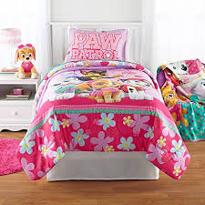 Inspired by the popular television show, the paw patrol sheet set comes in twin and full sizes, so it fits a variety of beds. Kids Bedding Paw Patrol Girl Comforter And Sheets Bedding Set Full Size Kids Furniture Room Decor