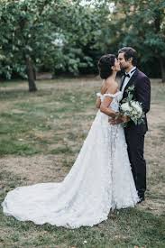 German Actress Chryssanthi Kavazi Married Actor And Singer Tom Beck Wearing Her Stunning Off The Shoulder Gala1 Ball Gowns Wedding Bride Elegant Wedding Gowns