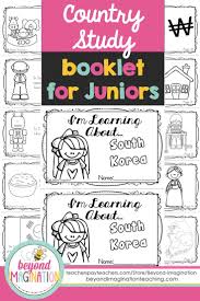 South Korea Country Study Booklet For Juniors By Beyond Imagination Perfect For Teaching Young Ones Fun Facts About Country Studies Korea Country South Korea