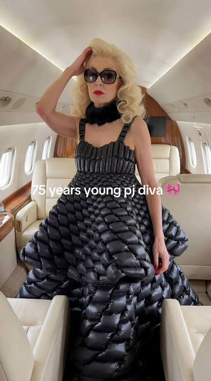 Dancing Diva Celebrates 75 Years on a Private Jet