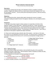Lifescitrc Org Vision And Change Teacher Recommended Collection Muscle