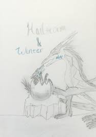 Winter And Hailstorm Wings Of Fire Dragon Wings Hail Storm