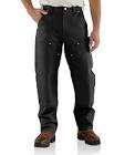 Firm Duck Loose Fit Double Front Duck Dungaree - Black Carhartt