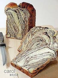 巧克力大理石吐司 loaf bread baking buns pizza bread