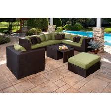 Costco Marabella 8 Piece Patio Sectional Set By Broyhill Outdoor Patio Sectional Outdoor Furniture Sets Outdoor Garden Furniture