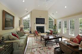 54 Living Rooms With Soaring 2 Story Cathedral Ceilings Country Style Living Room Vaulted Living Rooms Cottage Living Rooms