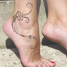 70 Tatuajes Para Tobillos Tatuajes De Tobilleras Tribal Tattoos Ankle Tattoos For Women Foot Tattoos