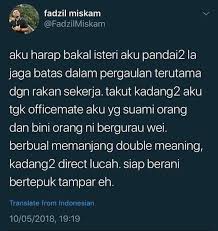 Batas pergaulan lelaki dan perempuan. Saje Share Baik Perempuan Atau Lelaki Sama Sama La Jaga Facebook
