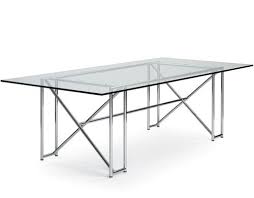 Double X Table Eileen Gray Eileen Gray Furniture Glass Dining Room Table