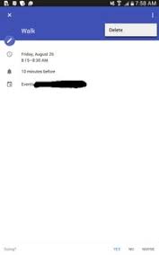 How Do You Delete Google Calendar Goals Android Enthusiasts Stack Exchange