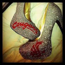 Www Etsy Com Shop Ceriseisabellamarie Wsu Wsu Cougs Wsu Artistic Shoes