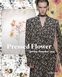 Spring Summer 2021 Print Pattern Trend Pressed Flower Pressed Flowers Print Trends Trend Forecasting