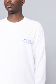 Reception Clothing Two Guys Long Sleeve White lyon brand - Centrevillestore