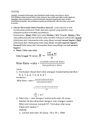 Medi yourge expresso doko,s.si kelas/prog : Materi Statistika Kelas Xii 2019
