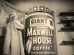 Very Odd Vintage Early 1960 S Maxwell House Coffee Commercial Maxwell House Coffee Coffee House Maxwell House
