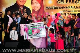 Lepas tu hantar mak ayah pergi umrah. Maria Firdaus