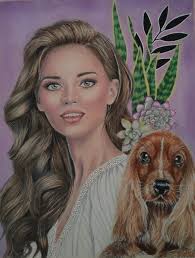 Becky, Valentina, & Black Ruby (hiding), and my Therapy Friend, Oliver! ❤️ 