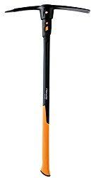 A typical mattock has a small head, weighing an average of 5 pounds, with two small cutting blades on either side. Best Cutter Mattock Pick Mattock Pickaxe For Digging 2019 Reviews Garden Tool Organization Farm Tools And Equipment Garden Tool Storage